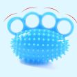 TPR Grip Ball Rehabilitation Hemiplegia Stroke Massage Finger Ball, Specification: Four Fingers, Four Fingers, Two Finger, 6cm (Light Blue), 6cm (Light Orange), 6cm (Yellow), 7cm (Sapphire), 7cm (Deep Blue), 7cm (Light Blue), 7cm (Yellow) on Sale