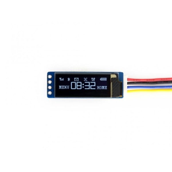 Waveshare 0.91 inch OLED Display Module, 128x32 Pixels, I2C Interface, 14657 Online now