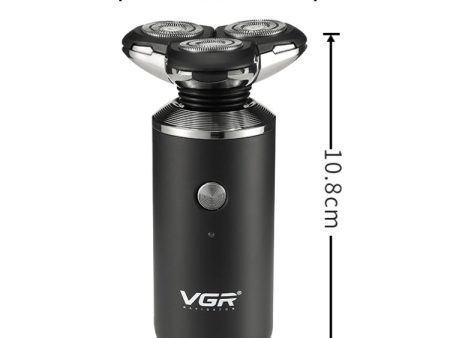 VGR V-317 5W USB Omnidirectional Three-dimensional Floating Three-network Electric Shaver, V-317 Online Sale