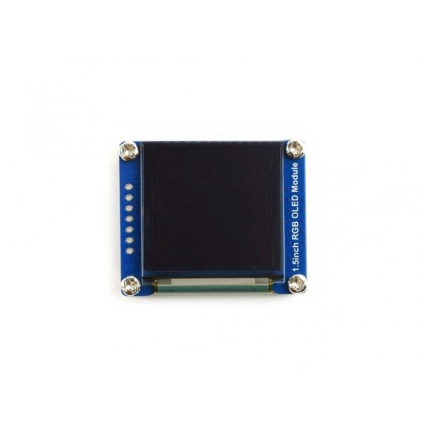 Waveshare General 1.5 inch 128x128 16-bit High Color RGB OLED Display Module, 14747 Online now