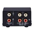 B101 2 In 1 Out (1 In 2 Out) Audio Source Signal Selection Switcher Computer Speaker  RCA Lossless Audio Source Switcher, B101 Online Sale