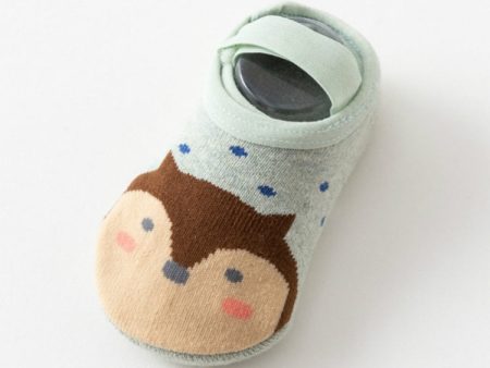 Baby Socks Newborn Cartoon Terry Cotton Children Autumn Winter Non-slip Socks, S, M Discount