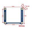 Waveshare General 1.5 inch 128x128 16-bit High Color RGB OLED Display Module, 14747 Online now