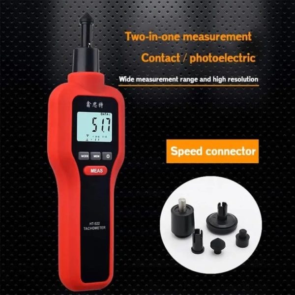 Xinsite HT-522 LCD Digital Tachometer 100,000 PPM Non-Contact Speed Meter, HT-522 Cheap