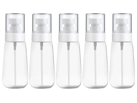 10 PCS Portable Refillable Plastic Fine Mist Perfume Spray Bottle Transparent Empty Spray Sprayer Bottle, 60ml, 60ml For Cheap