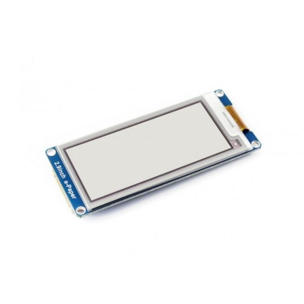 Waveshare 2.9 inch 296x128 Pixel E-Ink Three-color Display Module, 13339 Supply