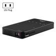 X2 (1+8G) DLP Android 7.1Smart Mini Projector X2 With Sliding Lens Cover Wifi Mini Projector (Black) Supply