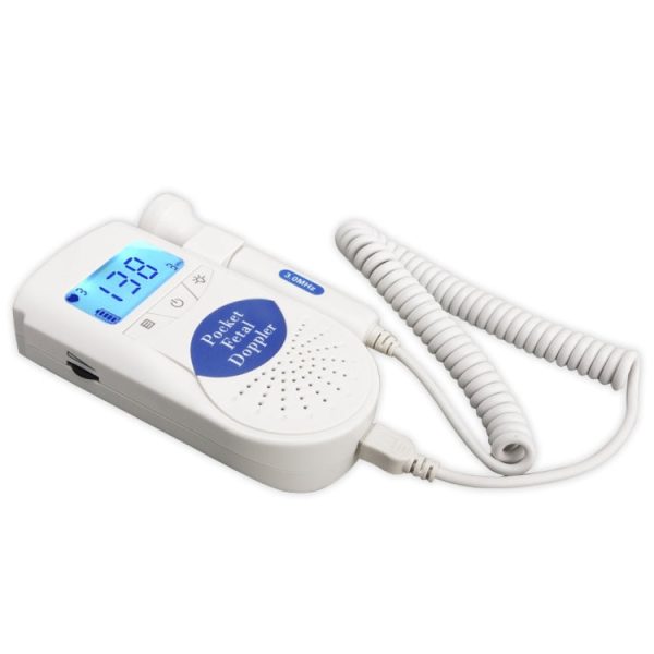 JPD-100S6 I LCD Ultrasonic Scanning Pregnant Women Fetal Stethoscope Monitoring Monitor   Fetus-voice Meter, Complies with IEC60601-1:2006, JPD-100S6  (Blue), JPD-100S6 (Pink) Online Sale