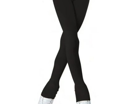 Ice Skating Skateboarding Figure Skating Pants Thermal Long Pantyhose Ice Skate with Shoes Cover, M, S, L For Sale