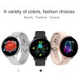 W68 1.4 inch Color Screen Smart Watch, IP68 Waterproof, Support Temperature Monitoring Heart Rate Monitoring Blood Pressure Monitoring Sleep Monitoring Predict Menstrual Cycle Intelligently, Black, Silver Online