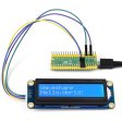 Waveshare 23991 LCD1602 I2C Module, White with Blue Background, 16x2 Characters, 3.3V 5V, 23991 Cheap