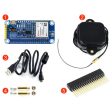 Waveshare ZED-F9P GPS-RTK HAT Centimeter Level Accuracy Multi-Band RTK Differential GPS Module for Raspberry Pi Online Hot Sale