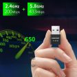 COMFAST CF-813B 650Mbps Dual-band Bluetooth Wifi USB Network Adapter, CF-813B Online now