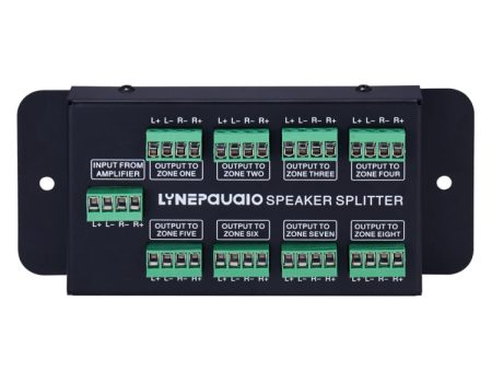 1 In 8 Out Amplifier And Sound Speaker Distributor, 8-Area Sound Source, Signal Distribution Panel, Audio Input, 300W Per Channel, B031 Discount