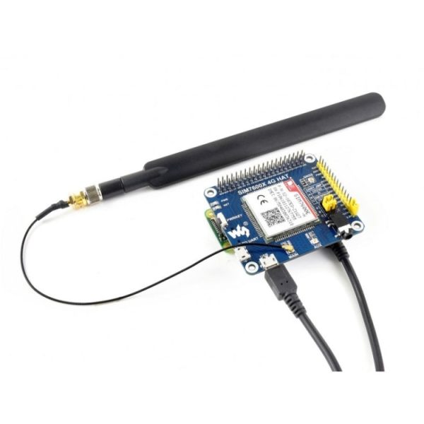 Waveshare 4G   3G   2G   GSM   GPRS   GNSS HAT for Raspberry Pi, LTE CAT4, for Southeast Asia, West Asia, Europe, Africa, 4G   3G   2G   GSM   GPRS   GNSS HAT For Sale