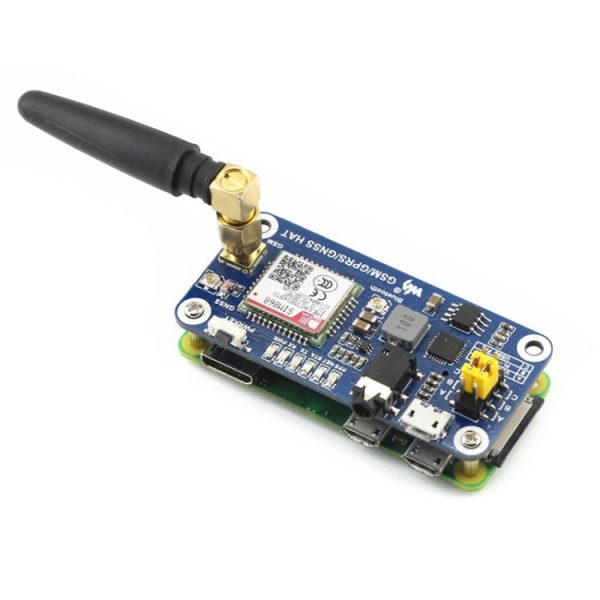 Waveshare GSM GPRS GNSS Bluetooth HAT for Raspberry Pi For Sale