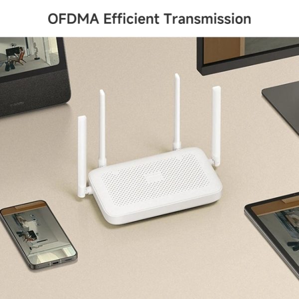 Xiaomi AX1500 4-channel Independent Signal Amplifier WiFi 6 Dual Band Router, US Plug Online now