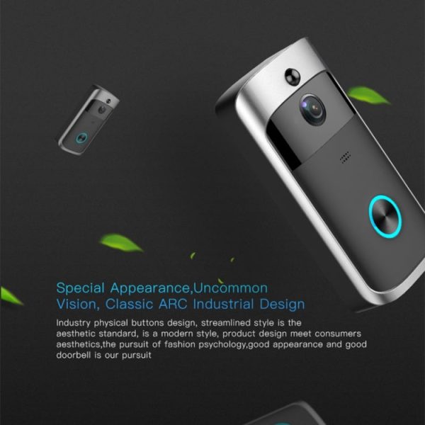 M3 720P Smart WIFI Ultra Low Power Video Visual Doorbell,Support Mobile Phone Remote Monitoring & Night Vision, Without Ding Dong Version Online now