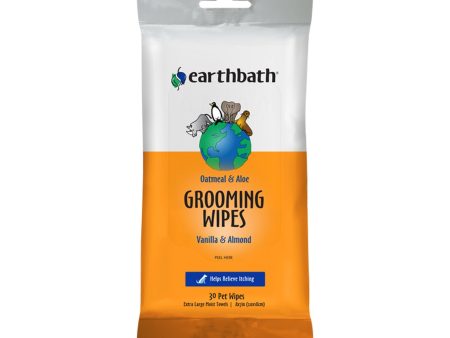 Earthbath Oatmeal & Aloe Grooming Wipes, Vanilla & Almond Soft-Sided Pouch 1ea 30 ct Discount