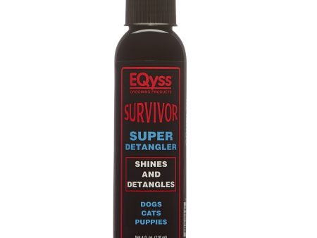 Eqyss Survivor Pet Super Detangler Shine 4oz. on Sale