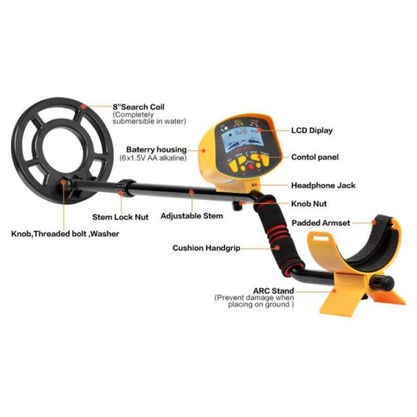 MD9020C High Sensitivity LCD Display Metal Detector For Discount