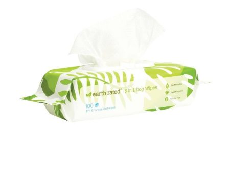 Earth Rated Dog Grooming Wipes Unscented 100Ct Online