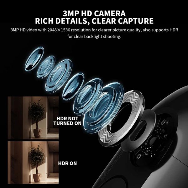 Xiaomi Smart Cat Eye 2 HDR 5 inch 3MP HD Camera 180 Degree Wide Angle Lens 940nm Infrared Night Vision Intercom Doorbell, Smart Cat Eye 2 Online Hot Sale