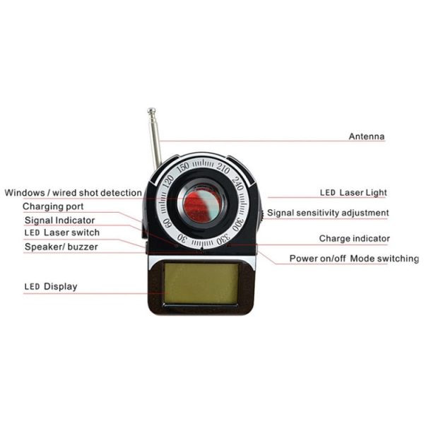 CC-309 Full Band Detector with LED Screen Display, Detection Frequency Range: 1MHz-6500MHz Discount