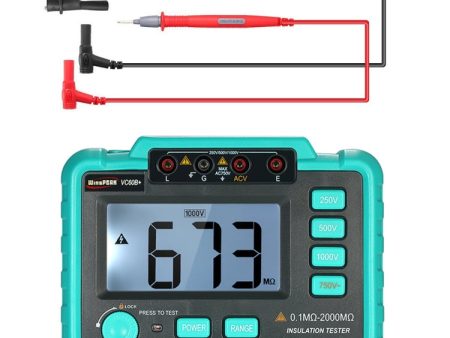 VC60B+ Digital Multimeter Measuring Instrument Digital Insulation Resistance Tester Hot on Sale