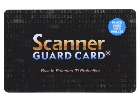 100 PCS Scanner Guard Card RFID Blocking Card, Built-in Patented ID Protection, 100 PCS Online Sale