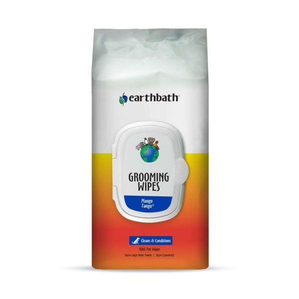 Earthbath Grooming Wipes, Mango Tango soft-sided 1ea 100 ct on Sale