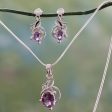 Wisteria Amethyst Jewelry Set Online now