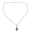 Modern Romance Chalcedony Pendant Necklace Sale