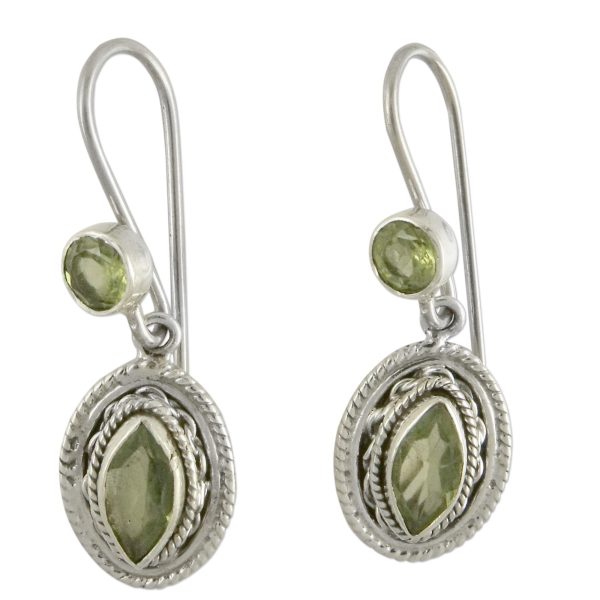 Springtime Muse Peridot Dangle Earrings Online Hot Sale