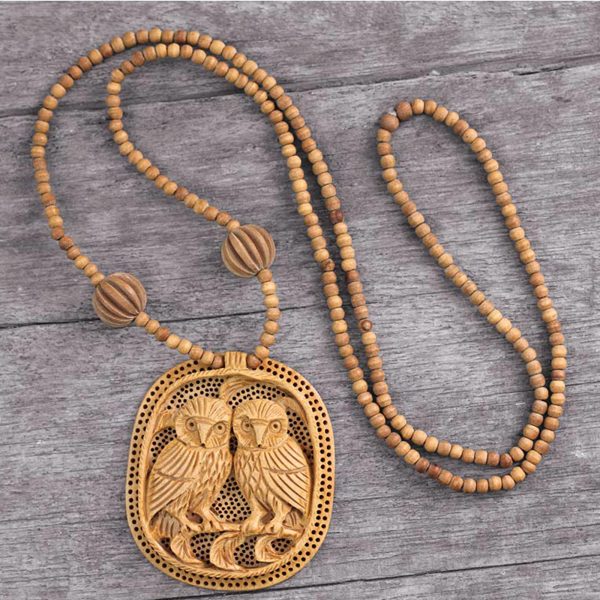 Owl Romance Pendant Necklace Online