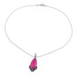 Royal Radiance Chalcedony Silver Necklace Hot on Sale