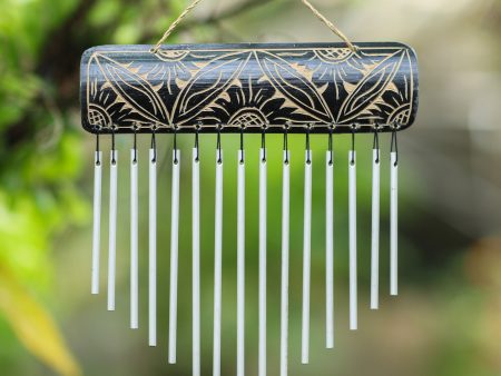 Melodic Breezes Hand Crafted Bamboo Wind Chime For Discount