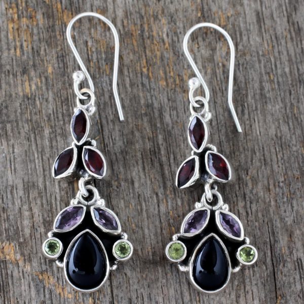 Abundance Sterling Silver Earrings Online now