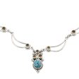 Radiant Princess Multi-Gem Silver Necklace Online Hot Sale