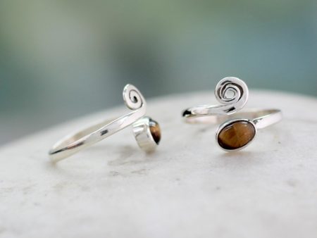 Insight Tiger Eye Adjustable Toe Ring Online