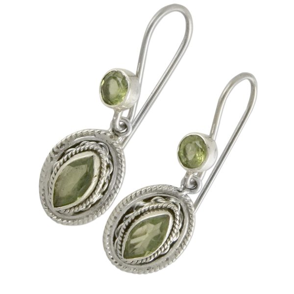 Springtime Muse Peridot Dangle Earrings Online Hot Sale