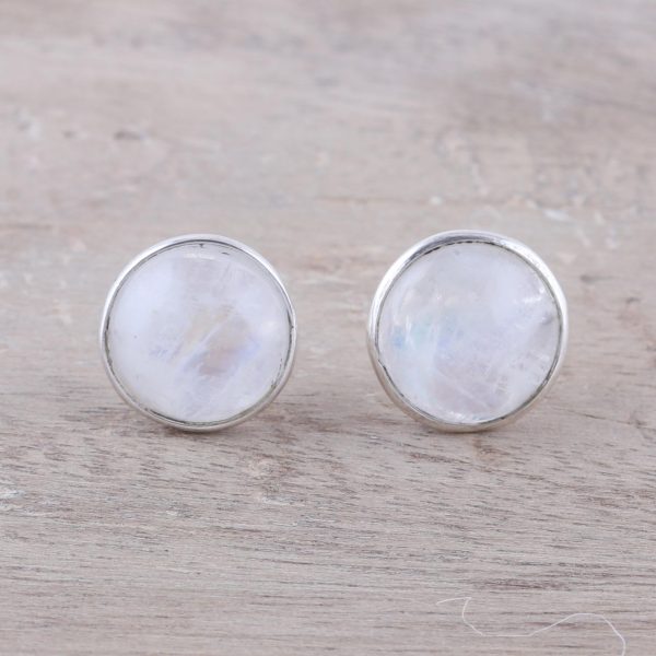 Moonlight Peace Sterling Silver Earrings Sale