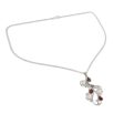 Nature s Gift Garnet Pearl Necklace For Cheap