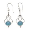 Positive Path Chalcedony Silver Dangle Earrings Discount