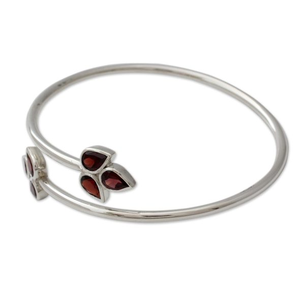 Red Ivy Sterling Silver Bracelet For Cheap