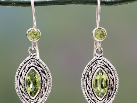 Springtime Muse Peridot Dangle Earrings Online Hot Sale