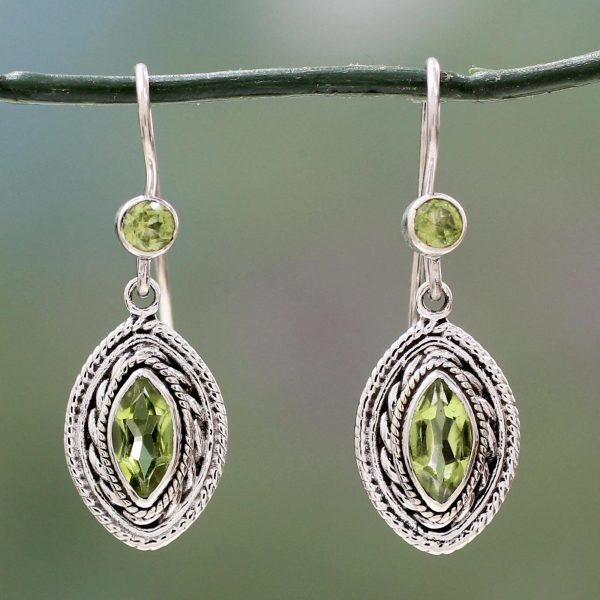 Springtime Muse Peridot Dangle Earrings Online Hot Sale