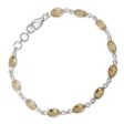 Romantic Yellow Tennis Bracelet For Cheap