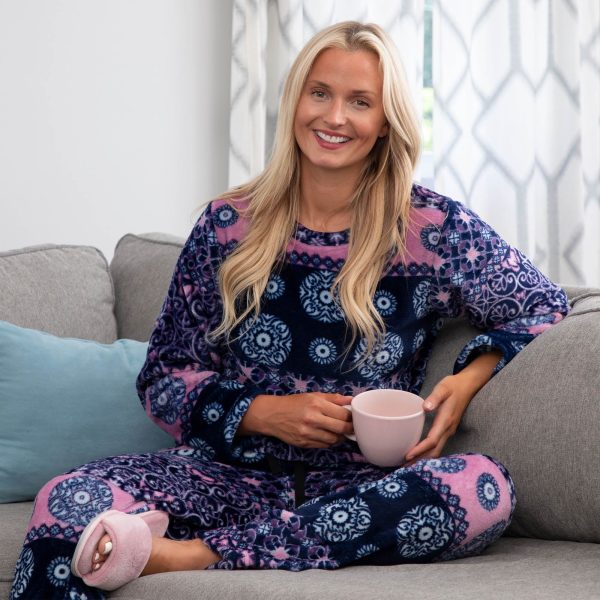 Super Cozy™ Mandala Butterflies Pajama Set Cheap