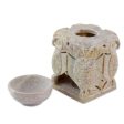 Agra Owls Soapstone Oil Warmer Online Hot Sale